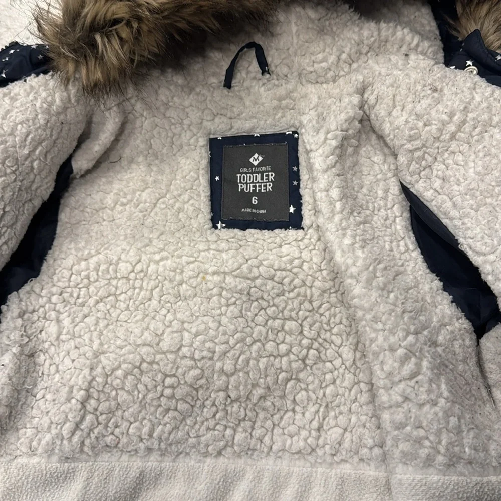 Kids Starry Night Puffer Jacket - Picture 10 of 11